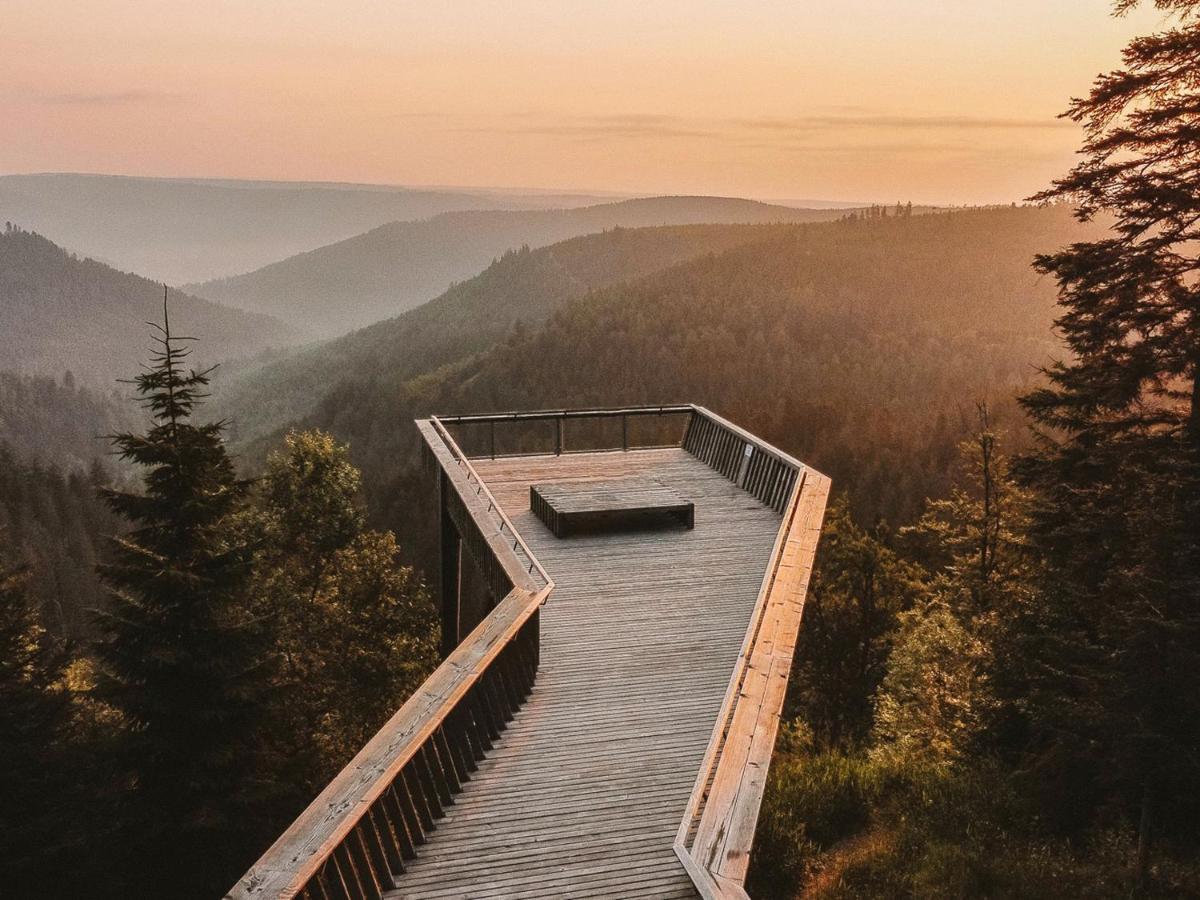 Black Forest Luxury Apartment Waldglueck Mit Sauna Konigsfeld im Schwarzwald Luaran gambar