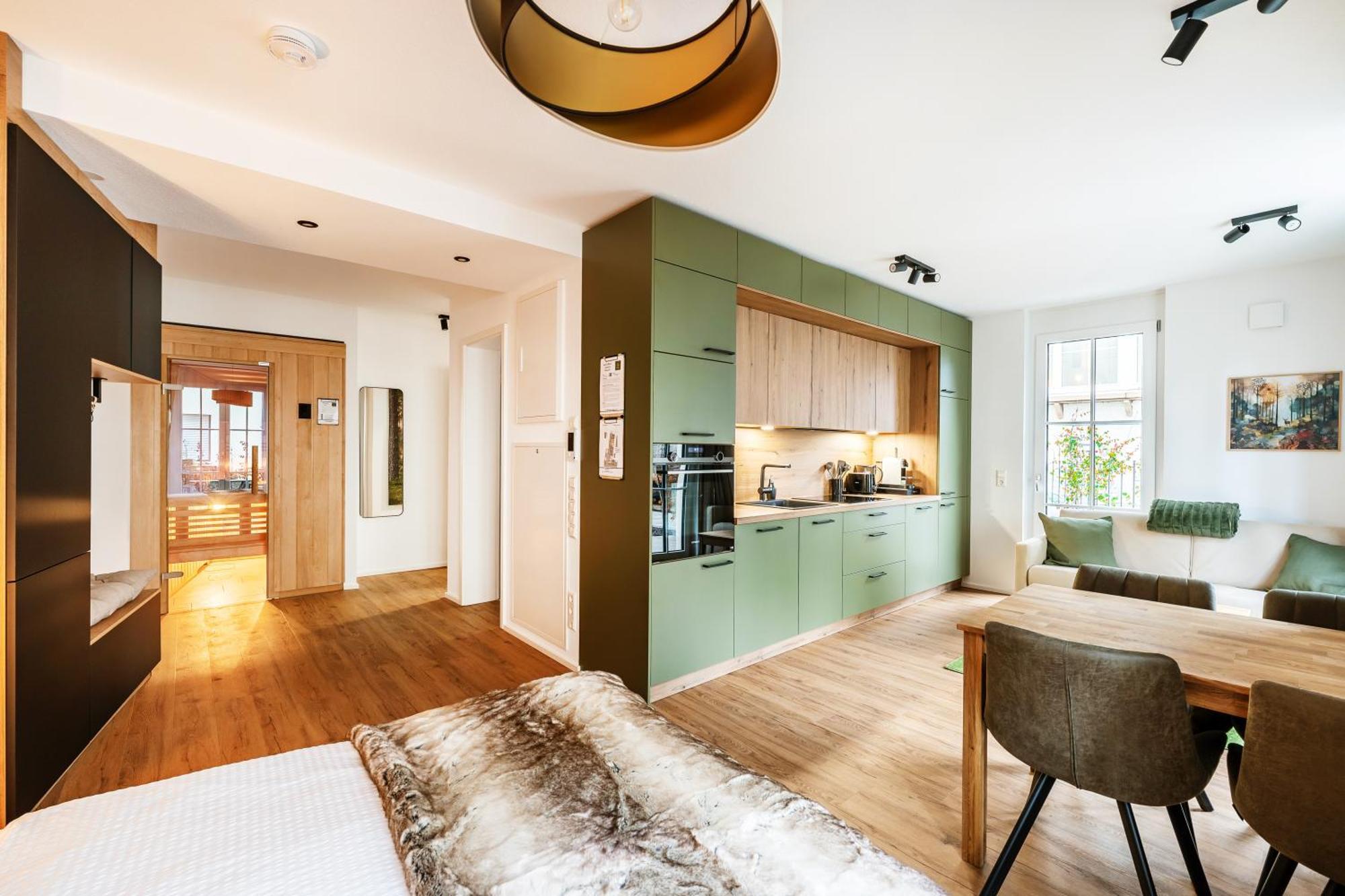 Black Forest Luxury Apartment Waldglueck Mit Sauna Konigsfeld im Schwarzwald Luaran gambar